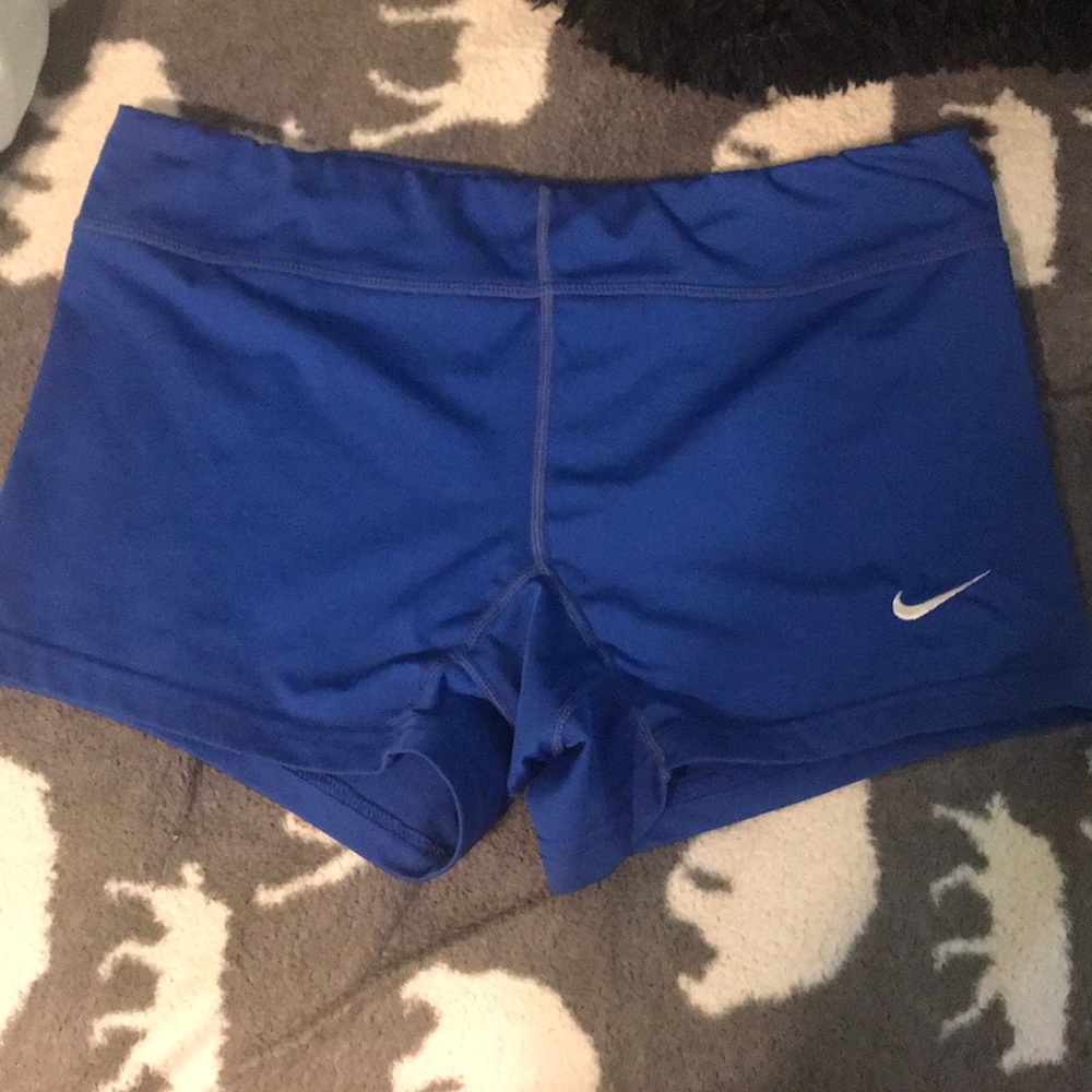 Blue Nike shorts size small no holes or stains pretty good condition